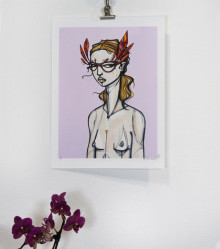 Fine Art Giclée Print. 30 cm x 40 cm. Signed and numbered edition. 2008. Available in the Shop.