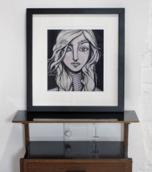 Fine Art Giclée print, framed. 56 cm x 53 cm. Signed and numbered edition. 2012. Available in the Shop.