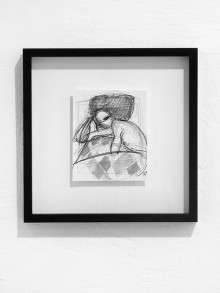 Original drawing, framed. 32,4 x 32,4 cm. Ink on papper. 2013. Available in the shop.