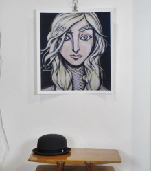 Fine Art Giclée print. 55 cm x 60 cm. Signed and numbered edition. 2012. Available in the shop.